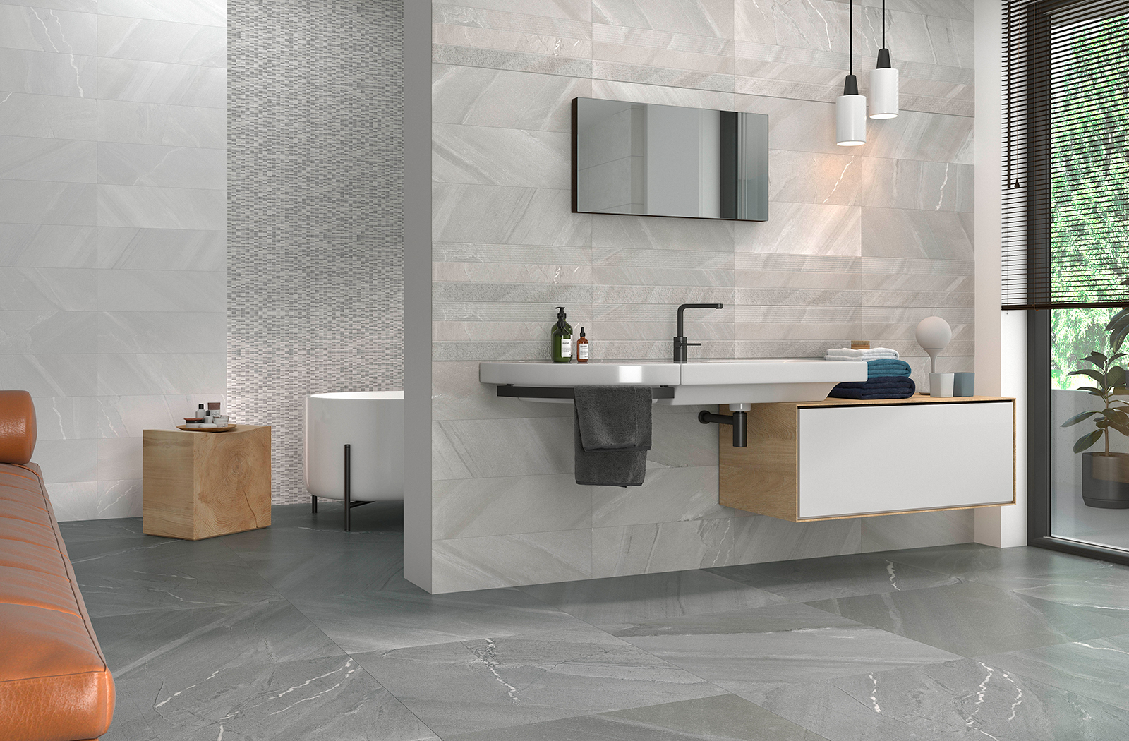 Olympia Gris Porcelain Tile
