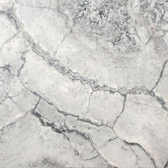 Travertine Silver Honed